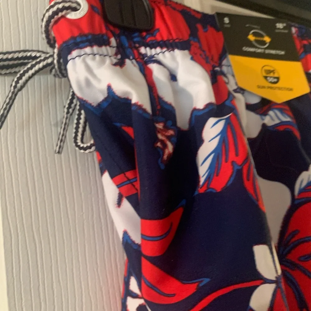 Speedo Men's Comfort stretch UPF 50 Mesh Line Swimming trunks Size SMALL NWT. - Picture 3 of 6